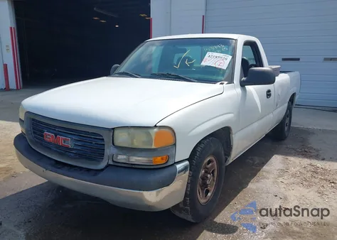 2002 GMC Sierra 1500 Standard z USA, uszkodzony, nr VIN 1GTEC14W92Z153993